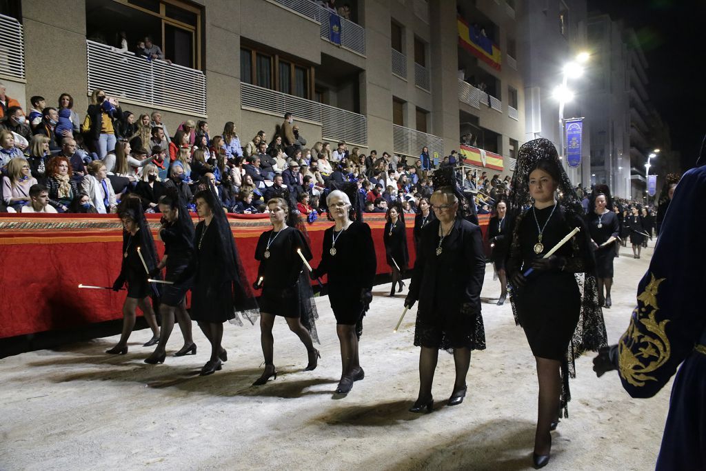 Semana Santa de Lorca 2022: procesión de la Dolorosa