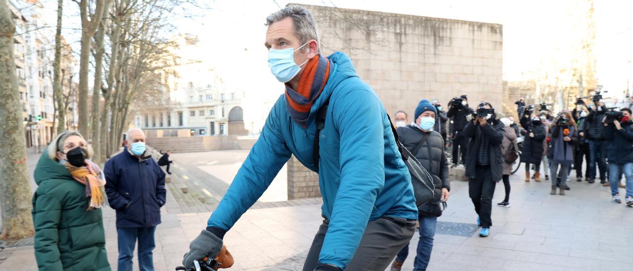 Urdangarin guarda silencio tras hacerse oficial la ruptura con la infanta