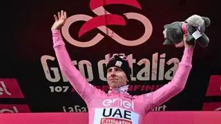 Clasificación de etapa y general del Giro de Italia 2024