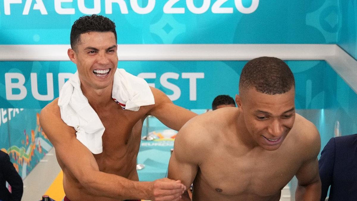 Kylian Mbappé, contra su ídolo Cristiano Ronaldo
