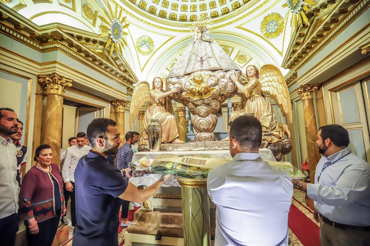 La Virgen de Monserrate es la patrona de la ciudad desde 1663