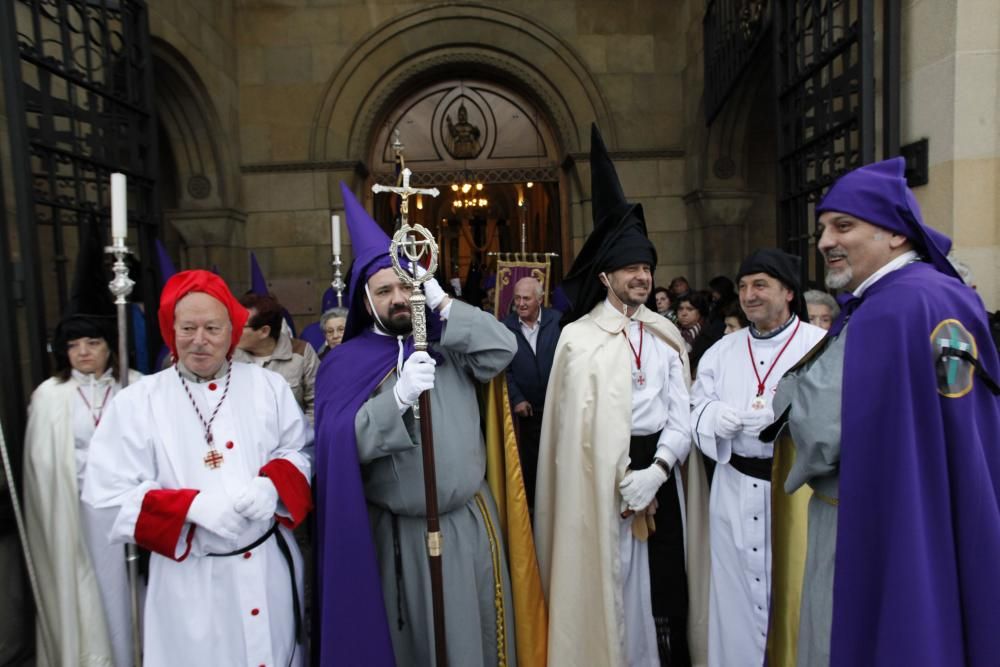 Procesión del sábado Santo en Gijón, suspendida po