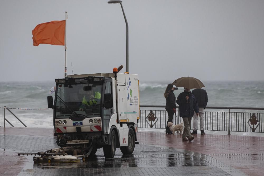 Temporal a Lloret i Blanes.