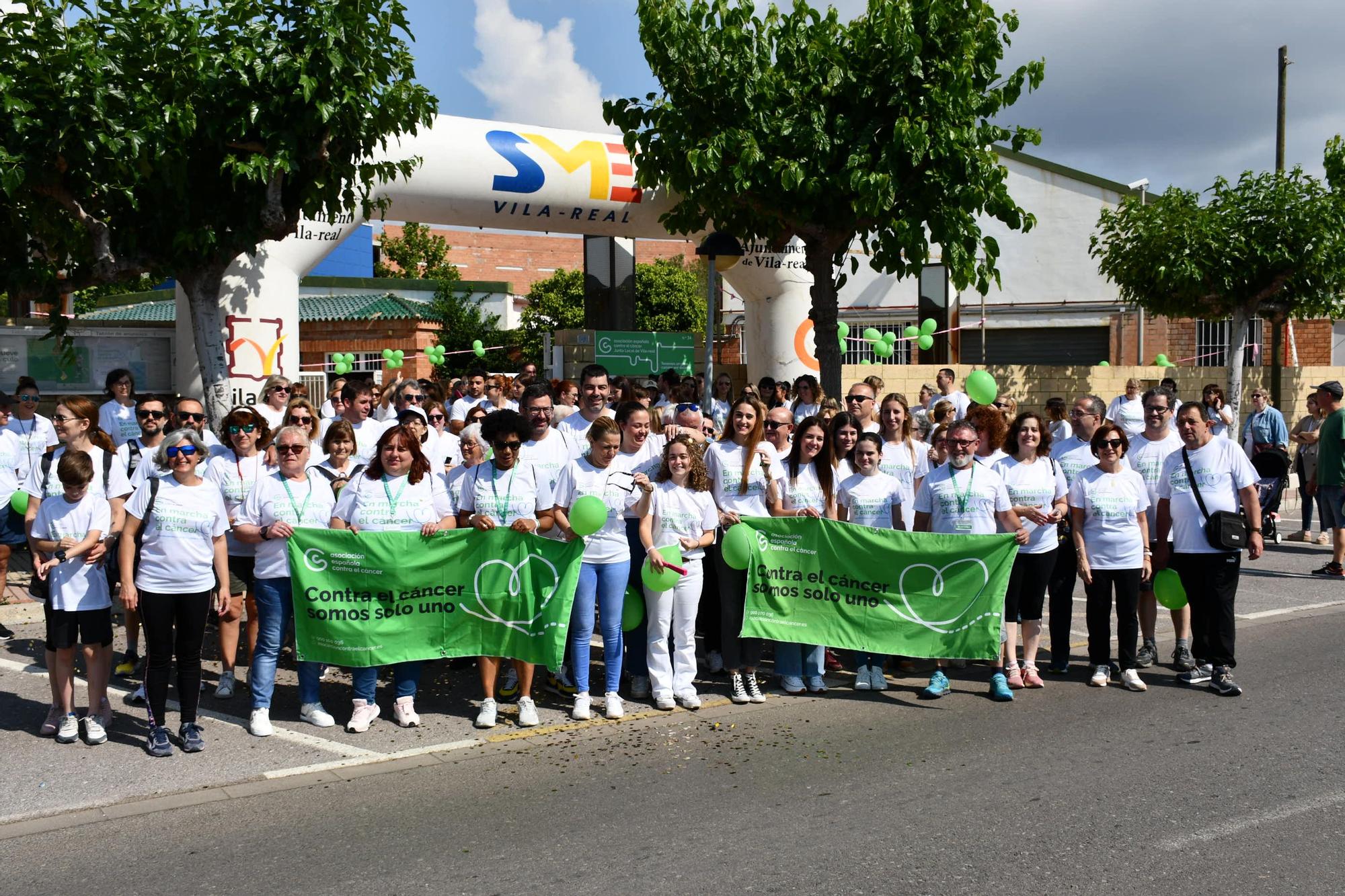 Todas las fotos de la marcha contra el cáncer de Vila-real