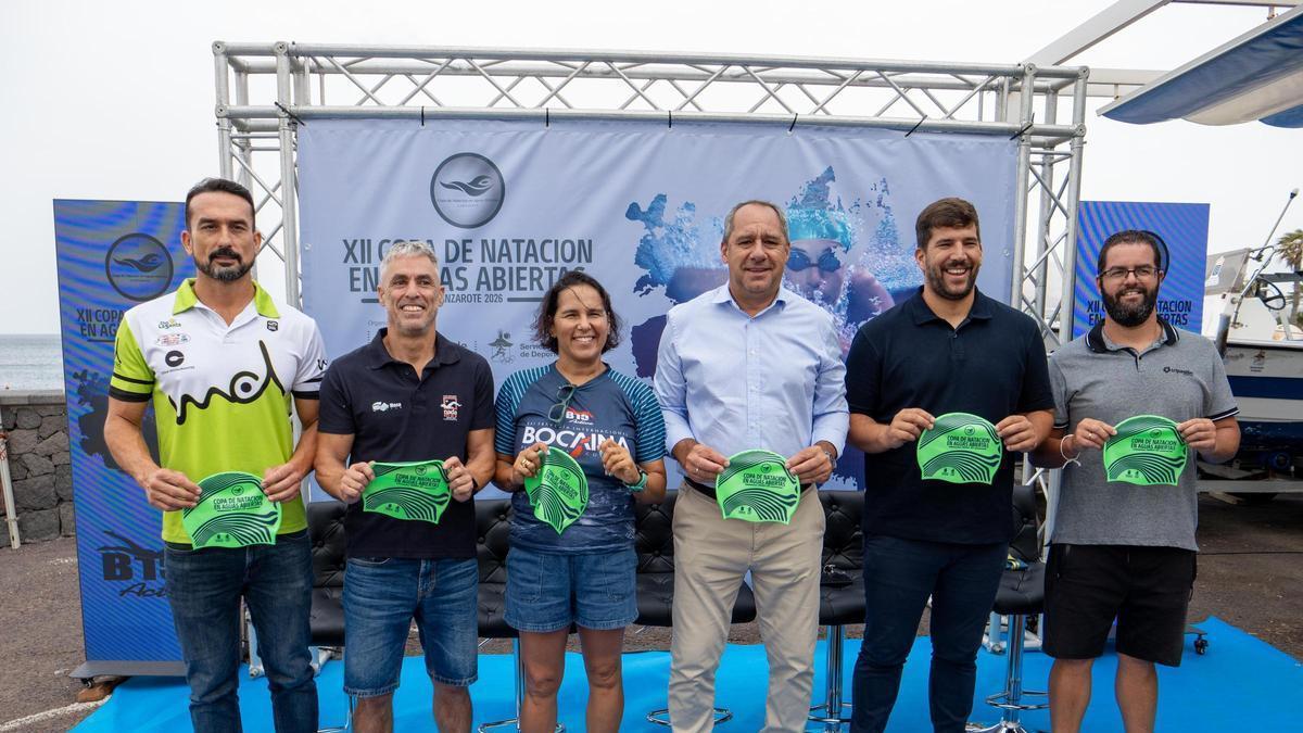 Presentación de la XII Copa de Natación de Aguas Abiertas de Lanzarote.