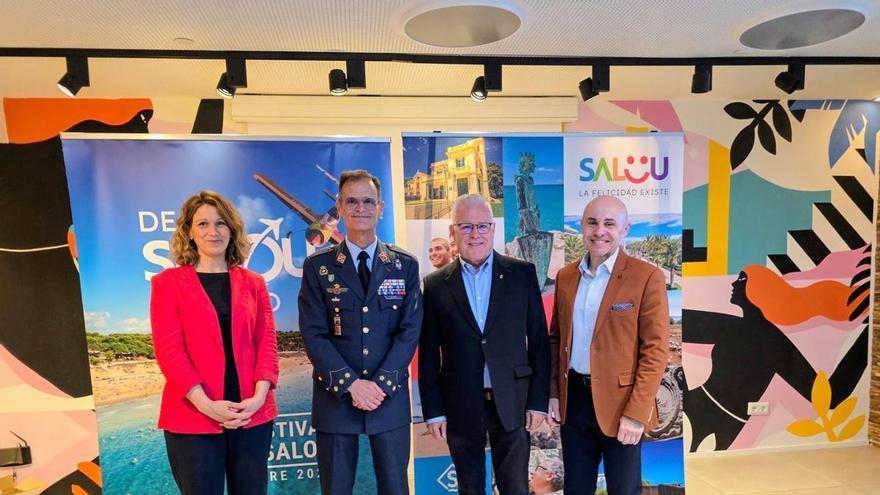 Salou se promociona en Zaragoza con la ‘Festa al Cel’ y su patrimonio histórico