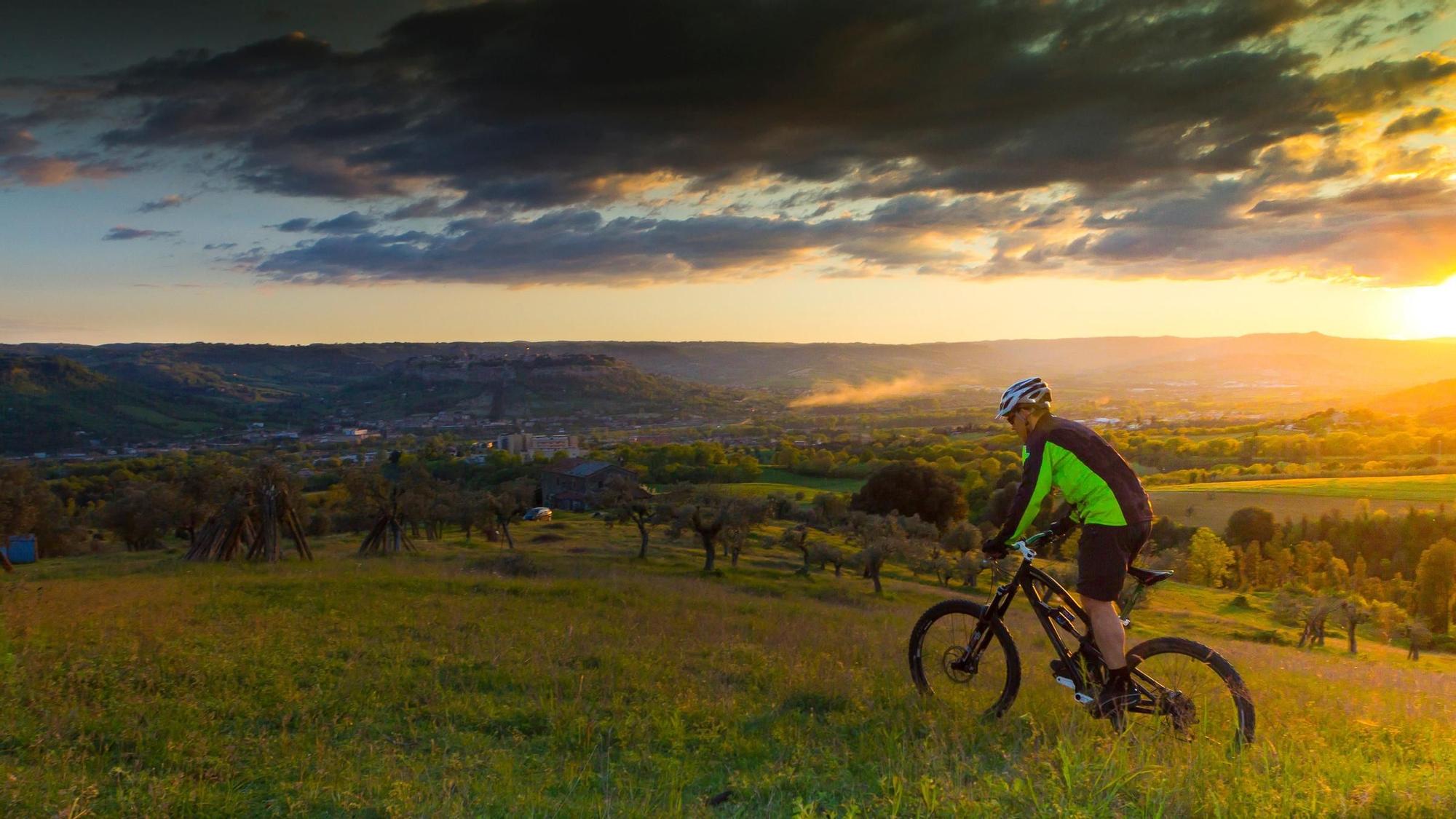Vía Francigena, Italia, Bici
