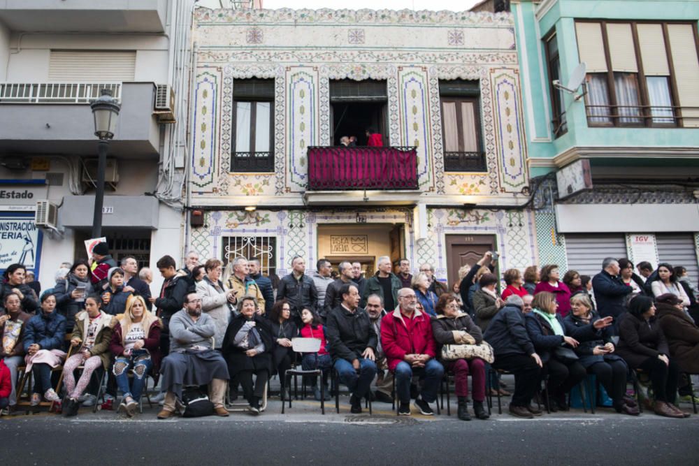 Imágenes de la Semana Santa Marinera, Santo Entierro, del 2018