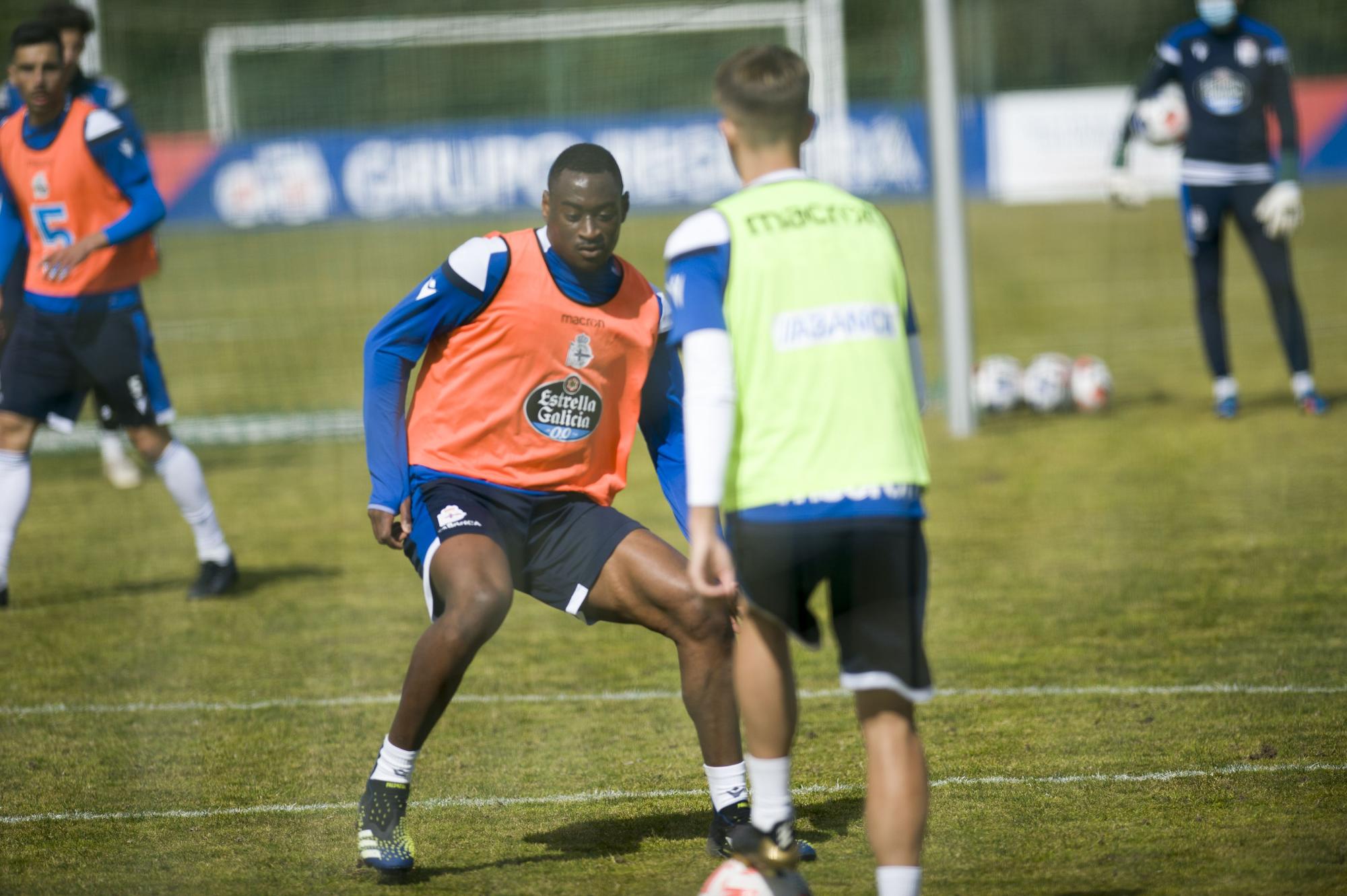 El Dépor prepara el partido contra el Zamora