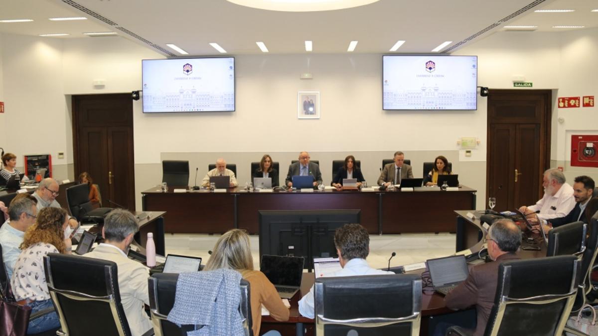 Sesión ordinaria de Consejo de Gobierno celebrada hoy.