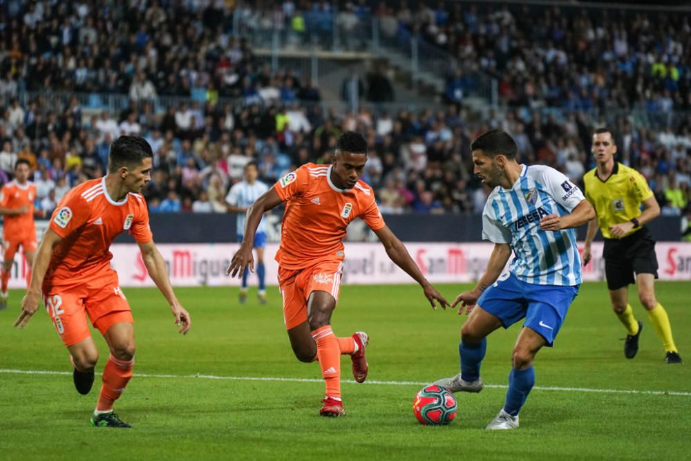 Málaga vs Oviedo en imágenes