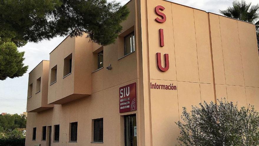 Oficina del SIU en el Campus de Espinardo.