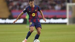 Christensen, en el partido entre el Barça y la Real Sociedad