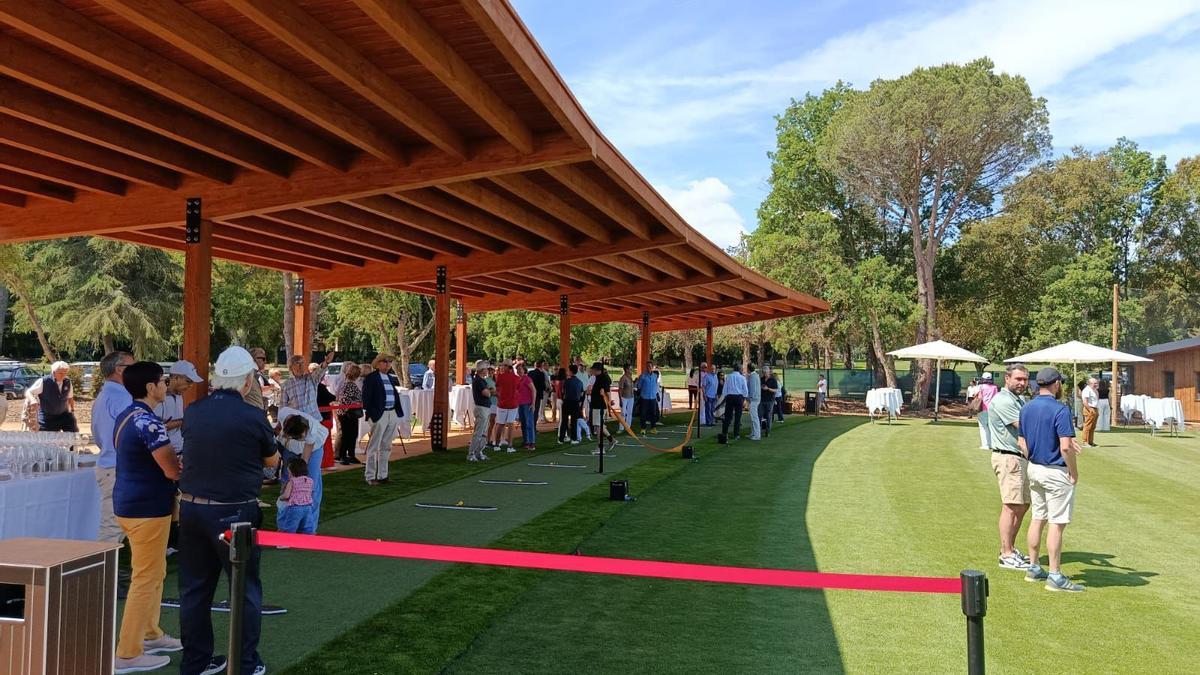 Acte d'inauguració de la nova zona de pràctiques del Golf Costa Brava
