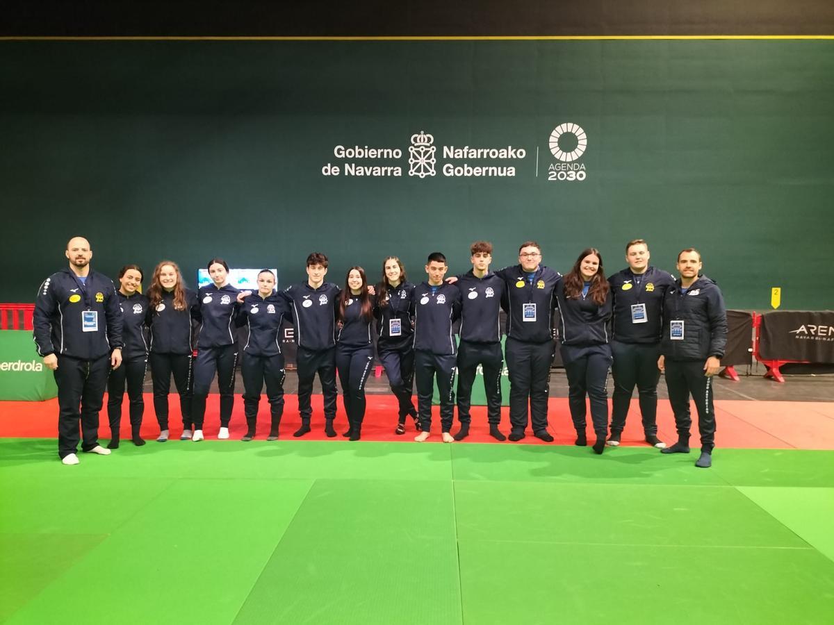 Equipo junior último C. Esp. en Navarra