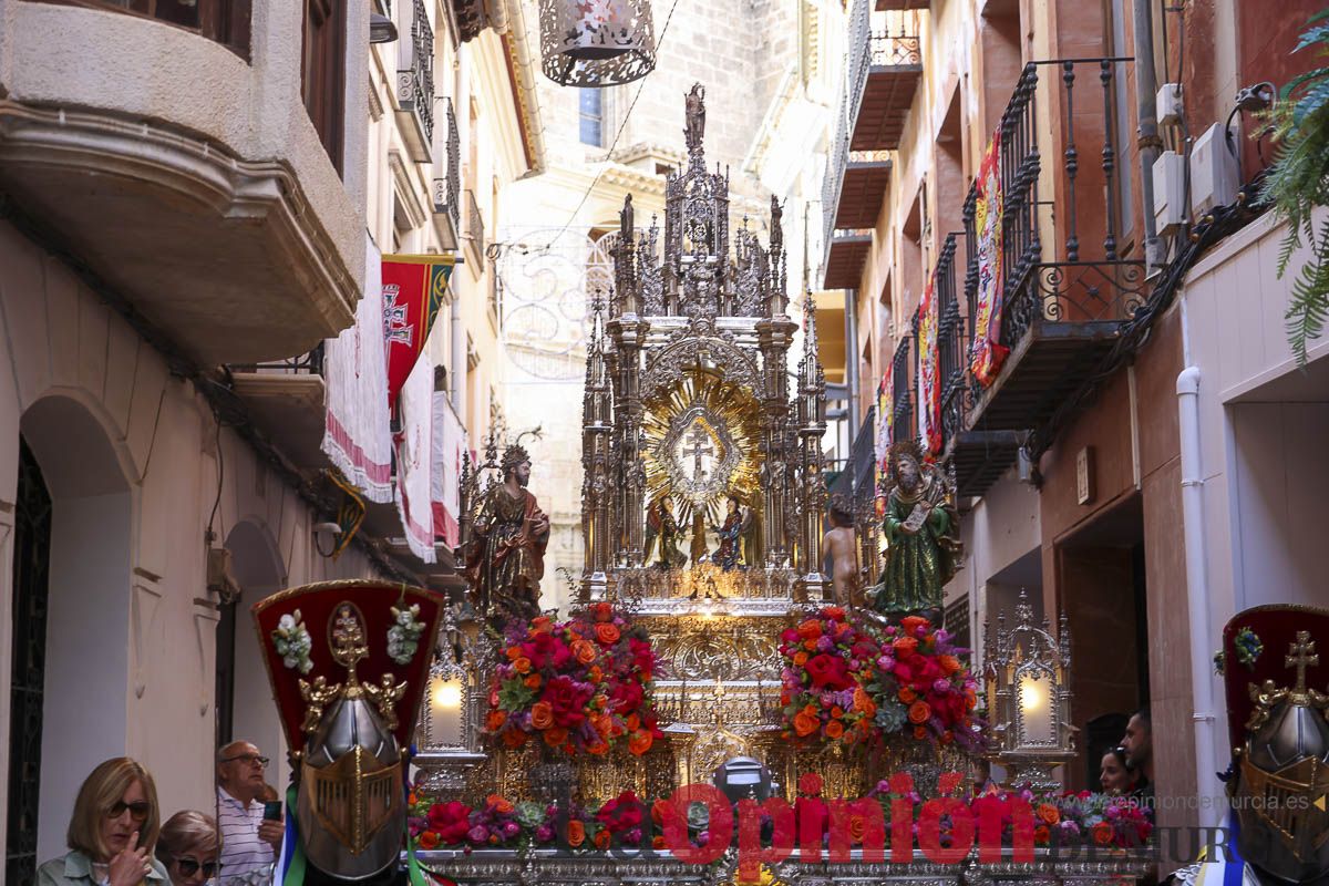 Fiestas de Caravaca: Procesión de regreso a la Basílica