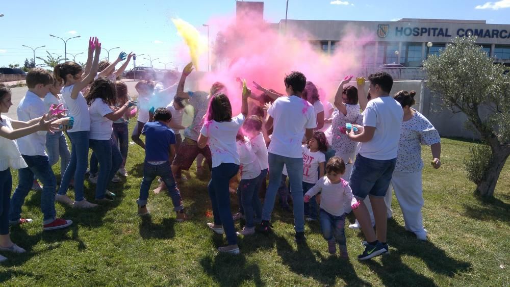 Jaume Mas protagoniza un videoclip en el Hospital de Inca para familiarizar a los niños con el centro hospitalario