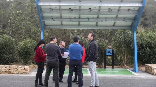 Pérgola eléctrica en Sant Joan.