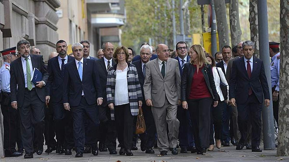 La ’consellera’ Irene Rigau declara ante el juez por la consulta del 9-N.