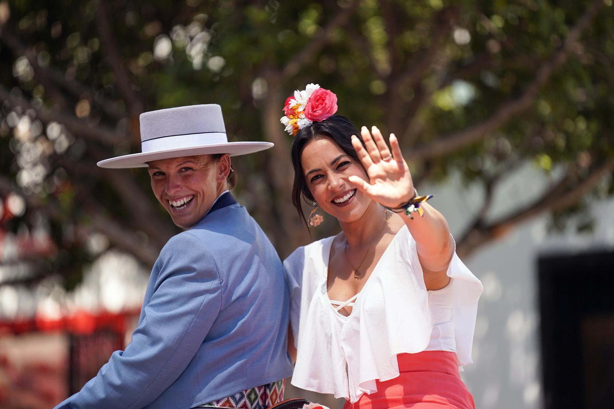 Feria de Málaga 2023 | Caballos y jinetes, esencia de la Feria en el Real