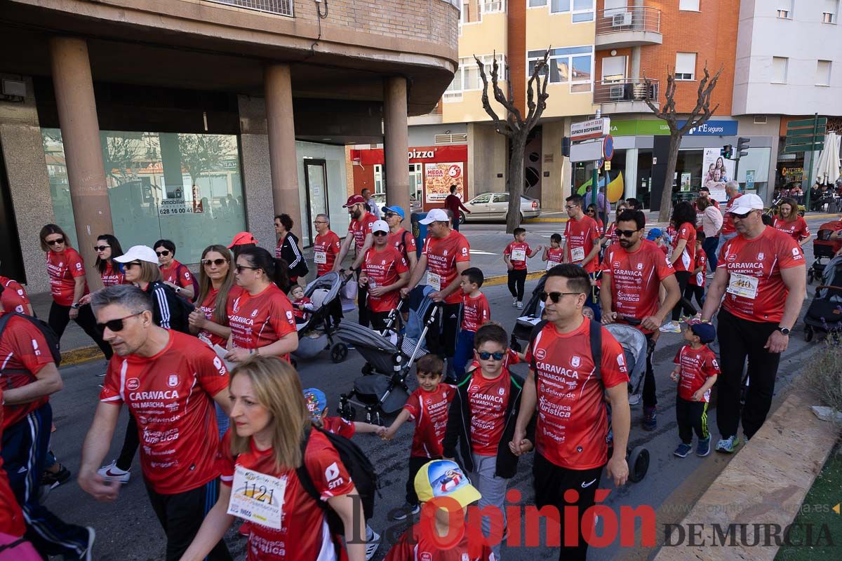 Marcha de la ONG Delwende en Caravaca