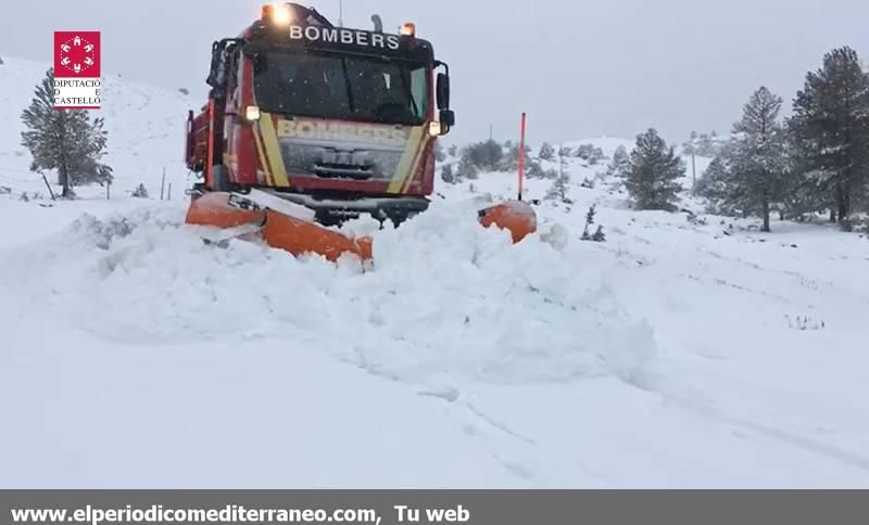 Temporal de nieve en Castellón