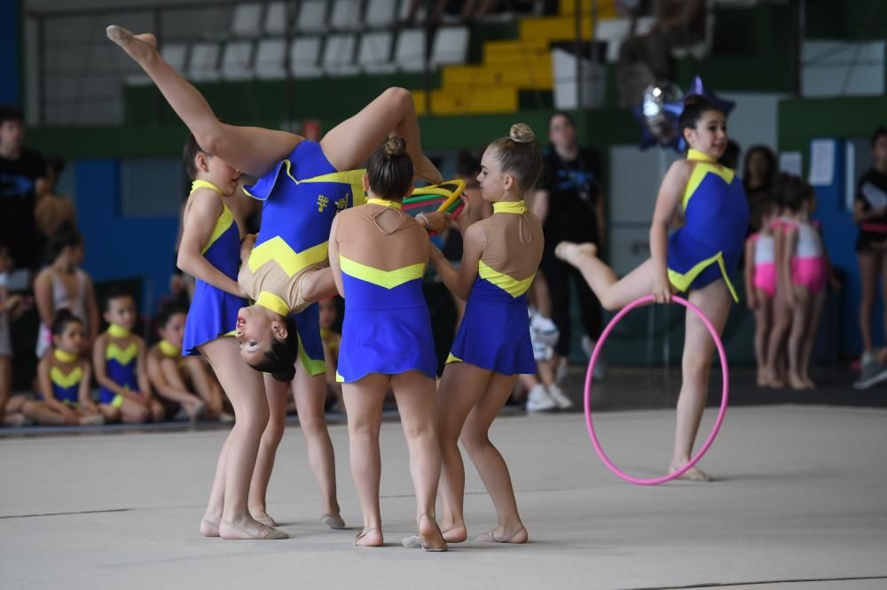 750 gimnastas en un trofeo solidario en A Coruña