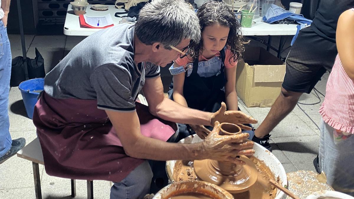 Taller de alfarería en La Rambla