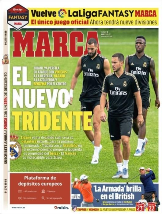 Portada MARCA viernes 19 julio 2019