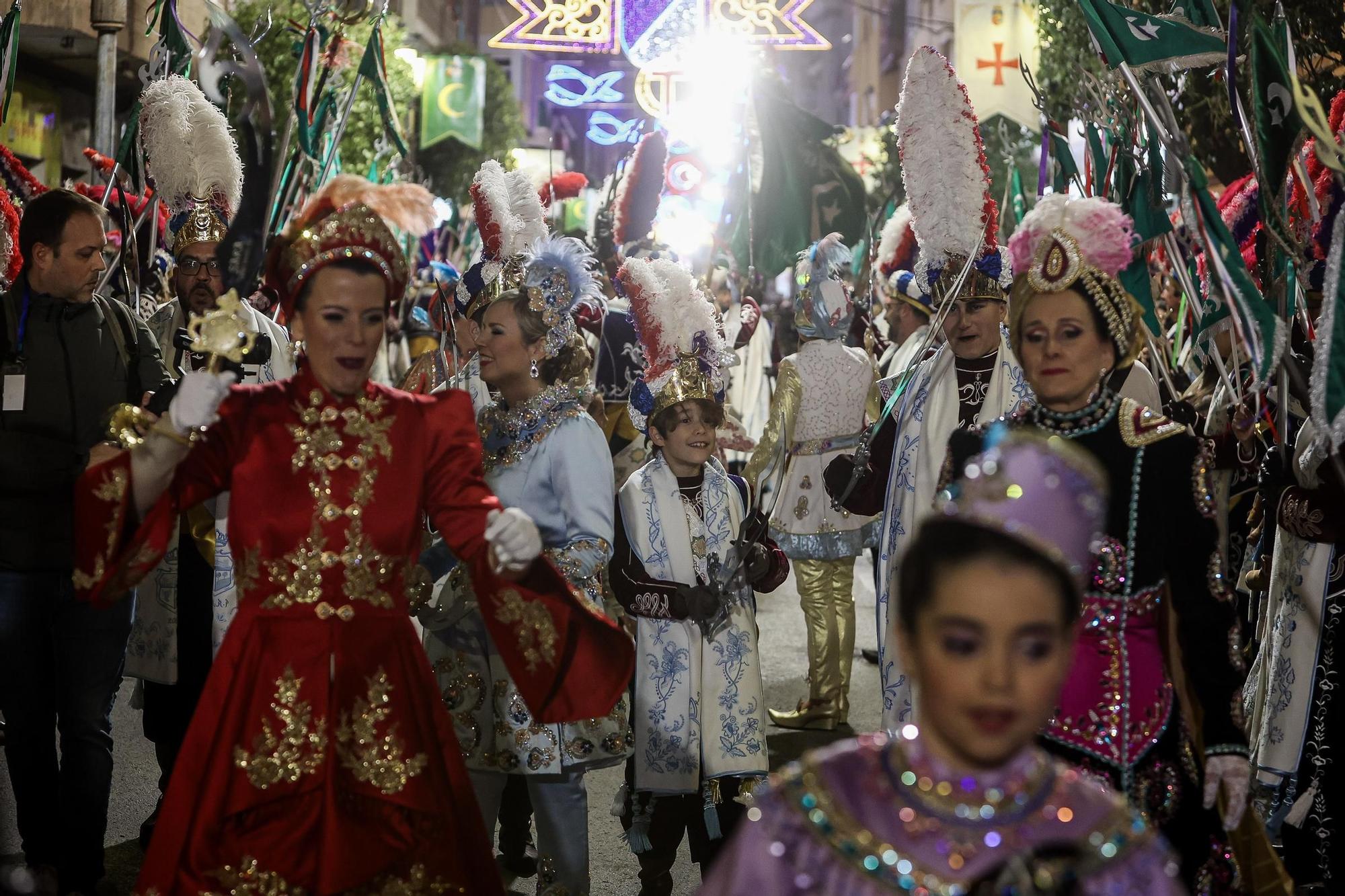 Gran entrada de los Moros y Cristianos de Sax