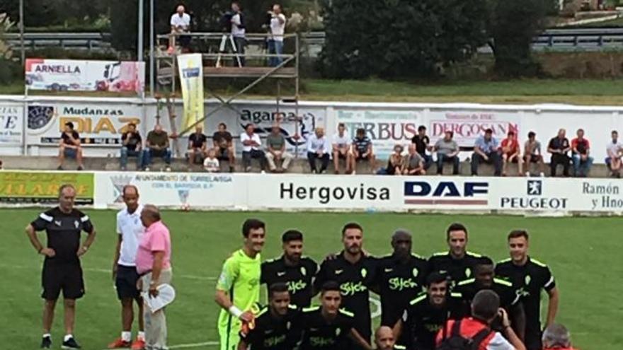 El Sporting empata ante el Eibar y supera la prueba del 9