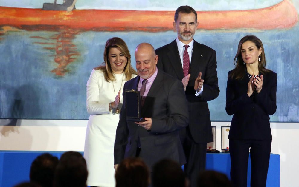 Los Reyes de España presiden la entrega de las distinciones que otorga el Ministerio de Cultura, correspondientes a 2016. José Coronado, Ricardo Darín, El Julio, Pedro Subijana o el Orfeón Donostiarra, entre los premiados.