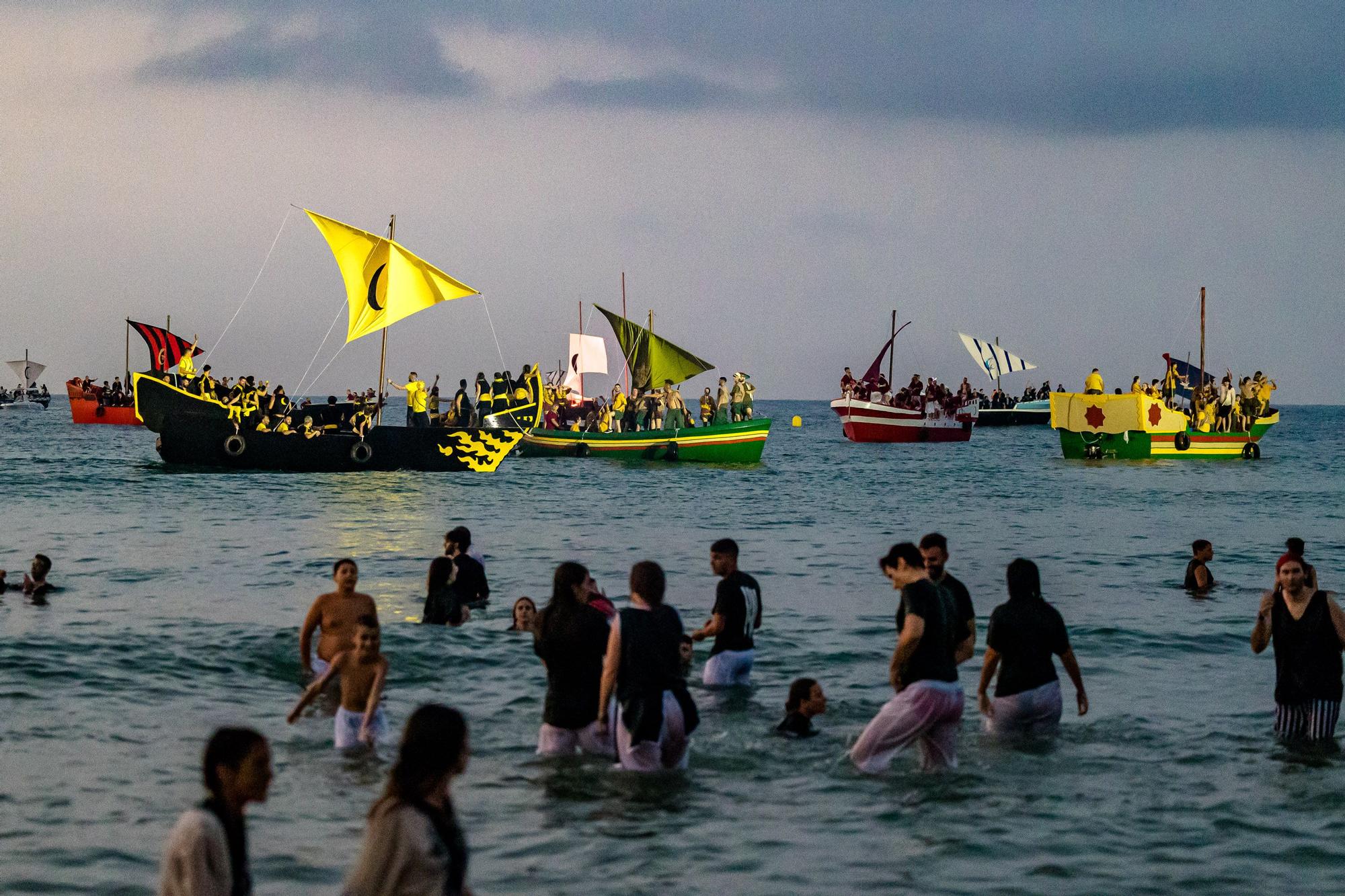 La Vila celebra el Desembarco en sus Fiestas de Moros y Cristianos