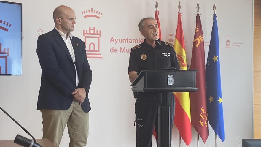 Decenas de policías locales velarán cada día por la seguridad de Murcia en las vacaciones de verano