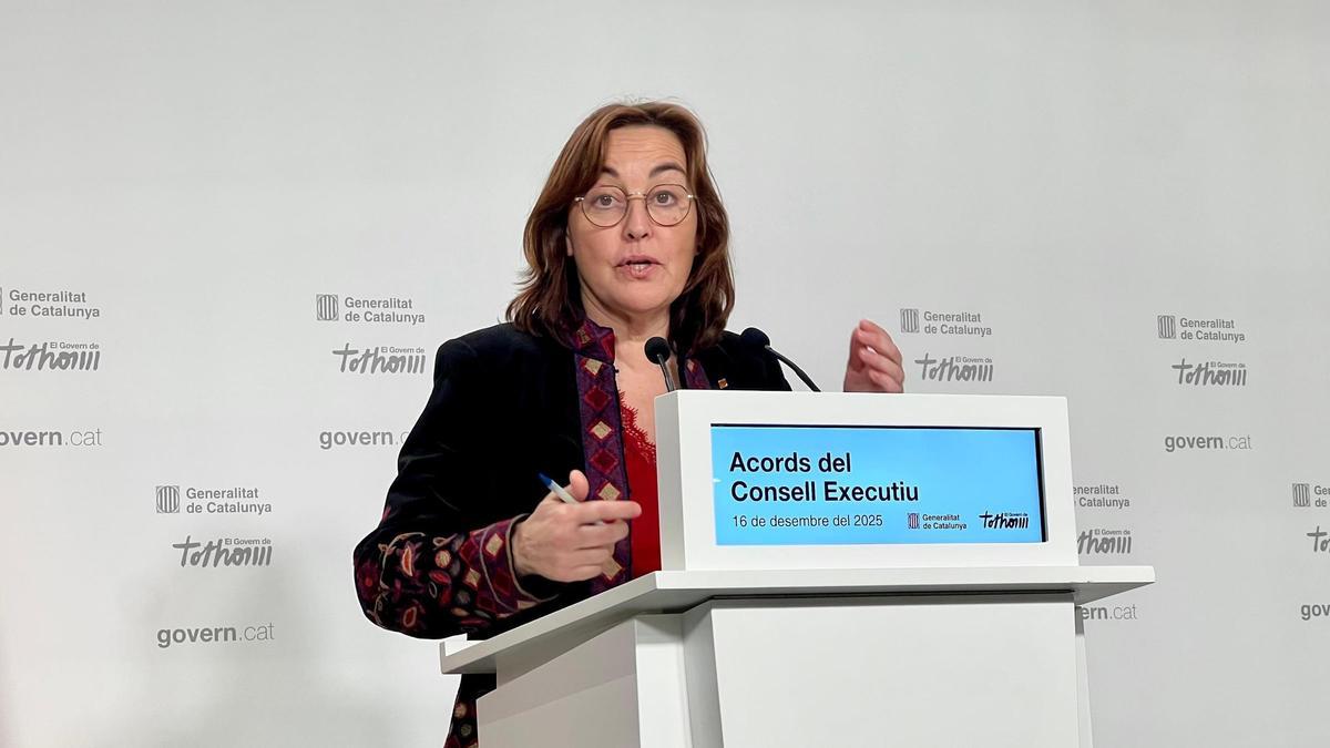 La consellera Sílvia Paneque