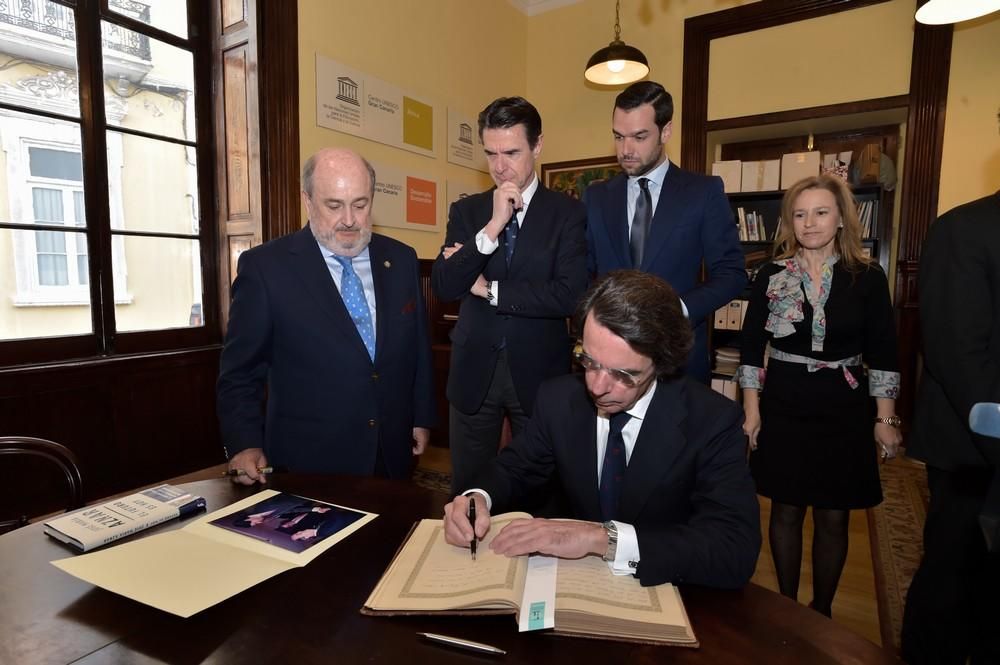 Aznar y Soria, en el Gabinete Literario