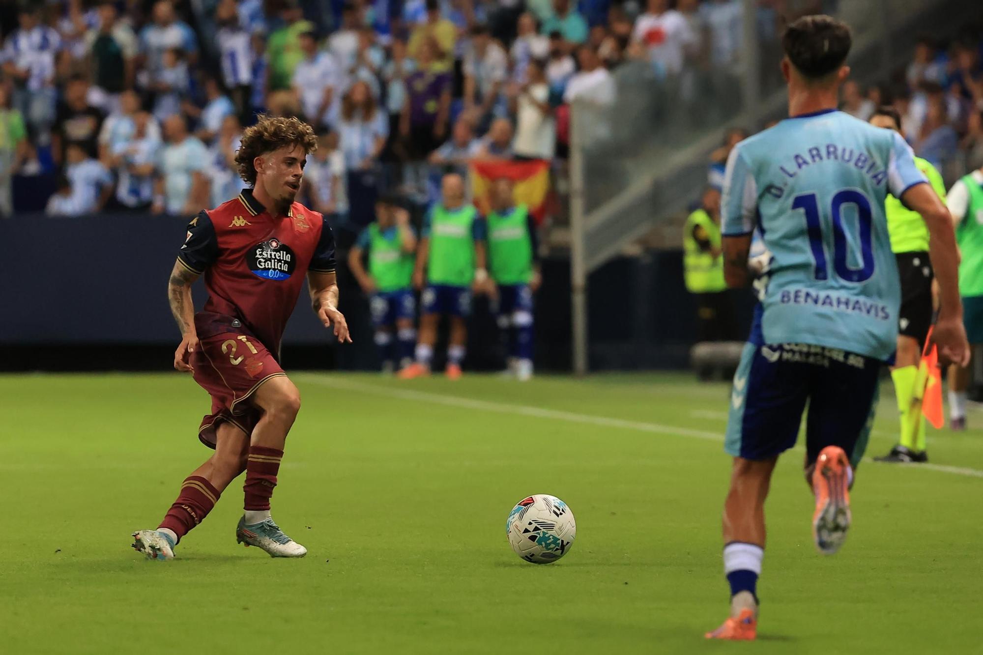 Las mejores imágenes del Málaga 3- Deportivo 0