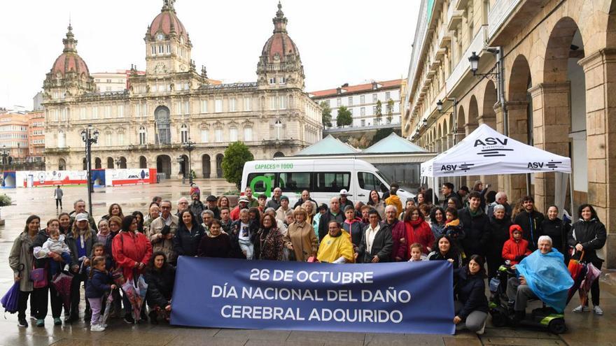 Pacientes con daño cerebral adquirido demandan en A Coruña un código que los identifique «al alta hospitalaria»