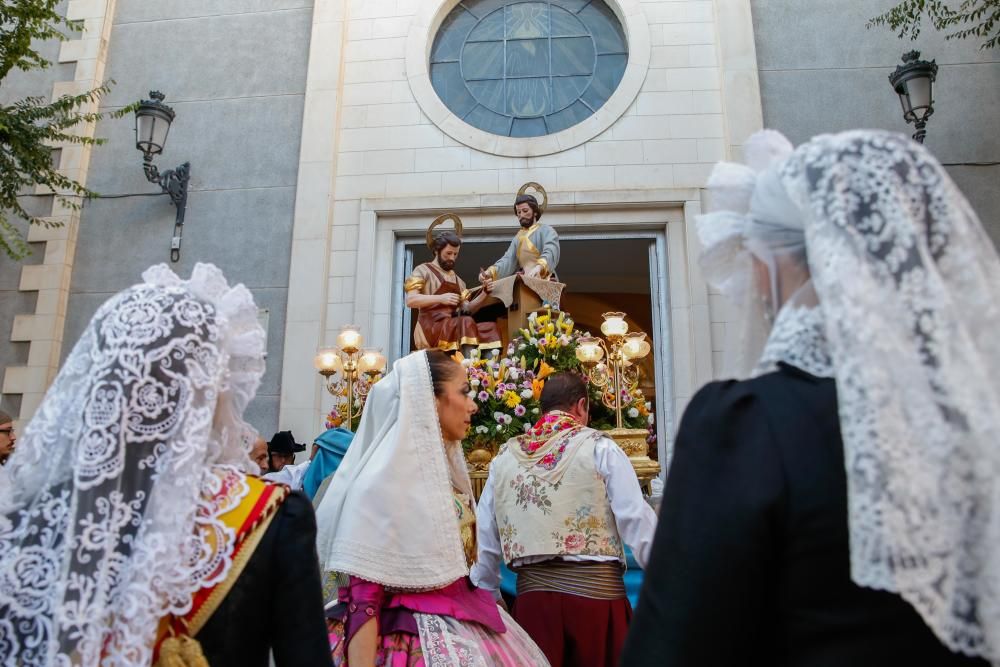 Las Fallas de Elda se despiden de sus patronos