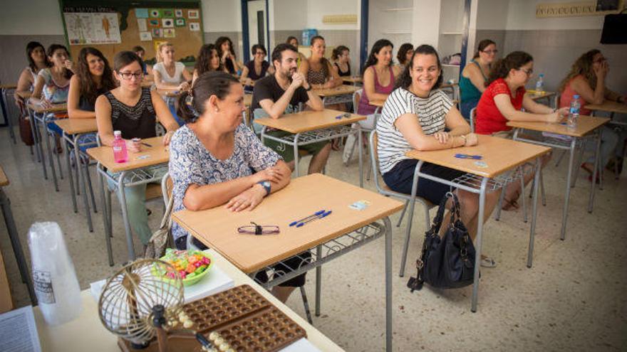 Opositores en la pruebas de selección del año pasado