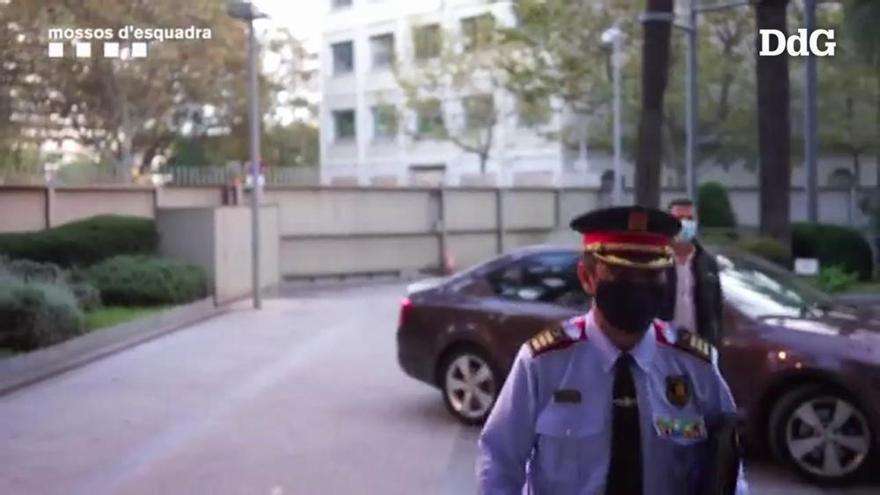 Vídeo| Trapero torna a dirigir els Mossos