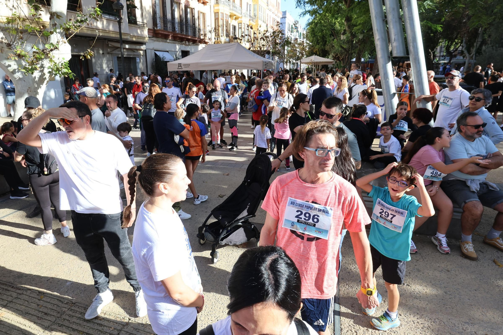 Galería: La carrera festiva de Ibiza para disfrutar en familia