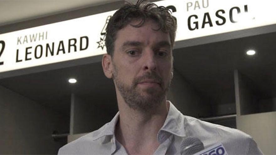 Pau Gasol, debut y victoria con los Spurs