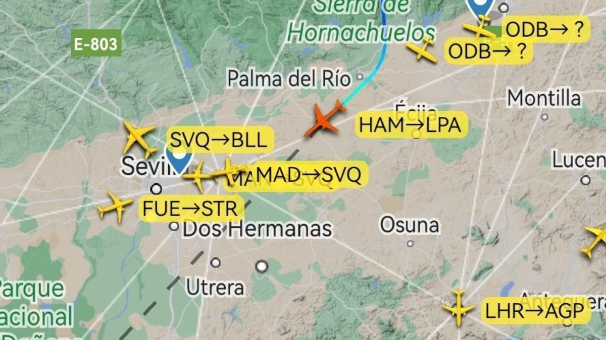 Un avión que iba a Gran Canaria se desvía por problemas de salud de un pasajero