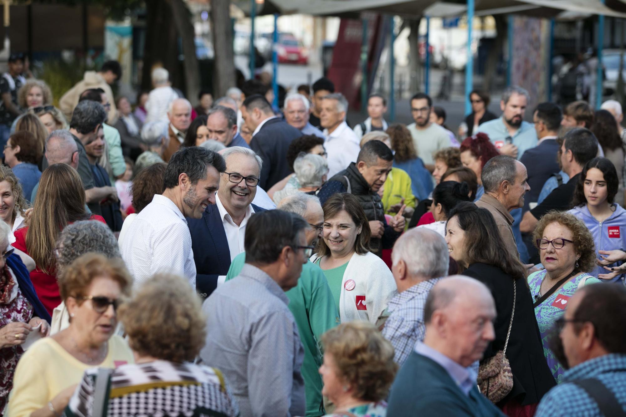 Mira aquí todas las fotos del acto de cierre de campaña del PSOE de Ibiza