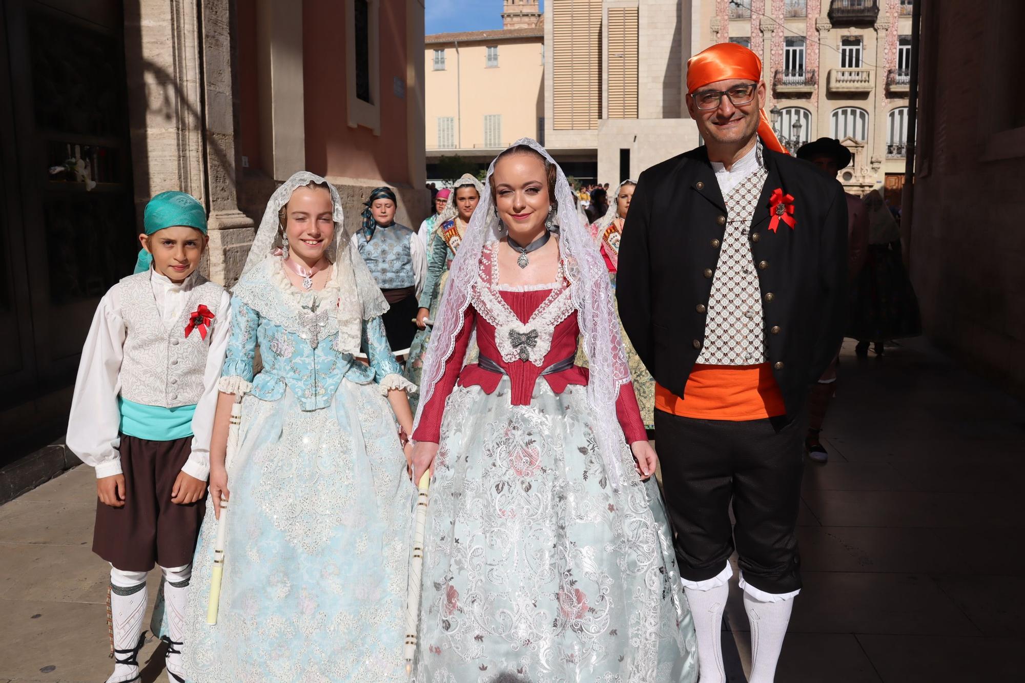 Las comisiones de falla en la Procesión de la Virgen (4/5)