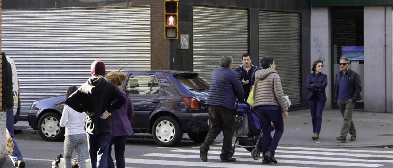 Avenida de la Argentina, en La Calzada