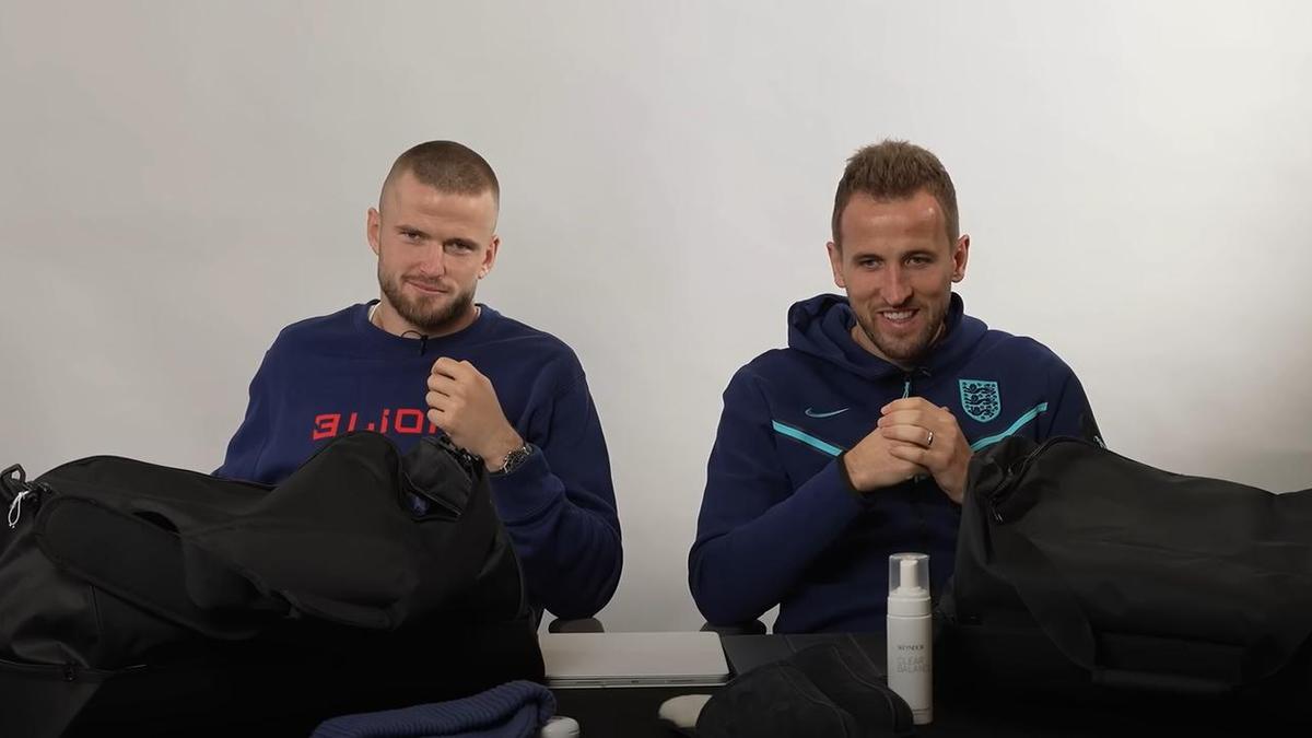 Kane y Dier, compañeros en la selección inglesa