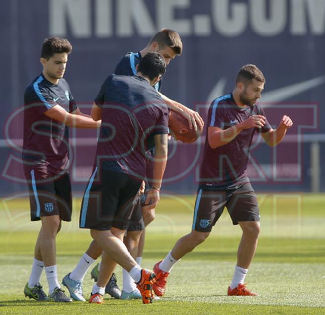 El Barça prepara el partido de Champions contra el Bayer Leverkusen