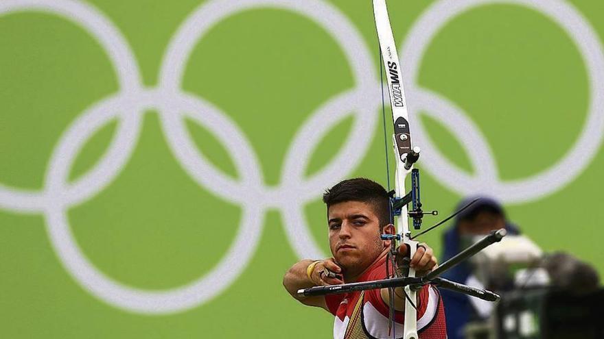 Miguel Alvariño, durante su participación en los Juegos de Río 2016.